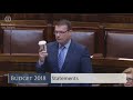 budget 2018 cup of coffee budget labour td alan kelly