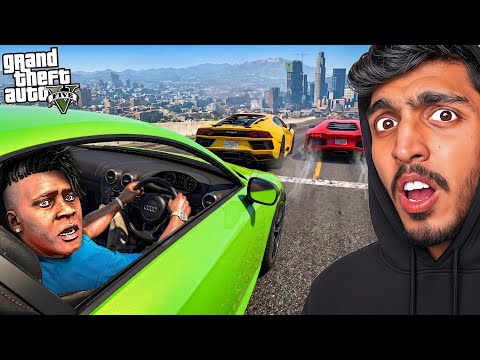 GTA 5 : Franklin Was FORCED to Become a Racer..!