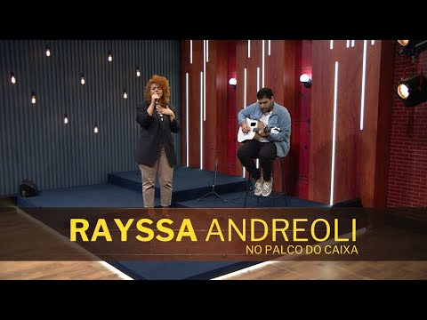 RAYSSA ANDREOLI no Palco do Caixa de Música