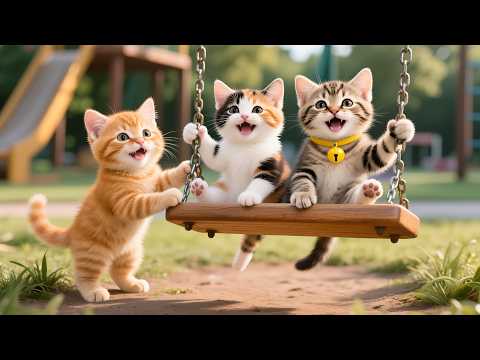 Mama Cat’s Relaxing Day, Ginger and the Tabby Cat’s Unexpected Reunion🐾