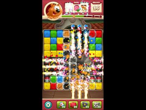 Toon Blast Level 3703 - NO BOOSTERS 🐻🐺🐱 | SKILLGAMING ✔️