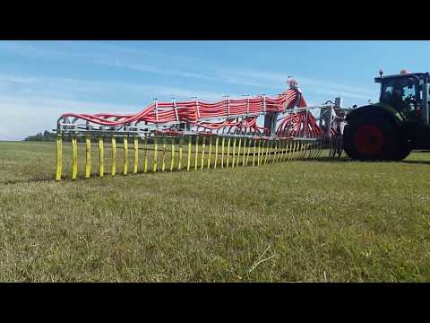 24 meter MASTEK Dribblebar on Grassland in Sweden