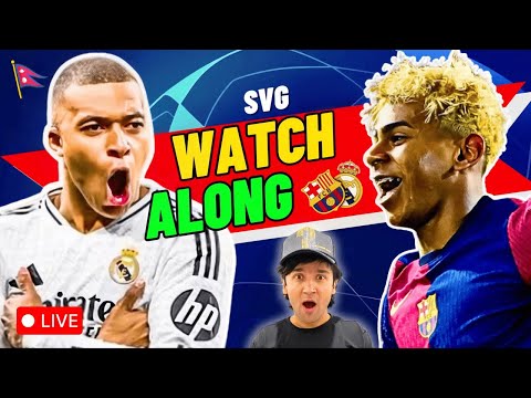 🔴LIVE - BARCELONA vs REAL MADRID With SVG