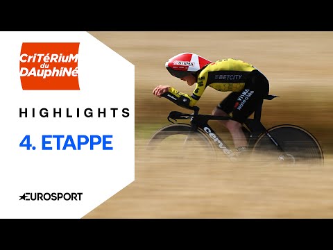Critérium du Dauphiné 2025 | 4. Etappe | Highlights deutsch | Zeitfahren | Radsport