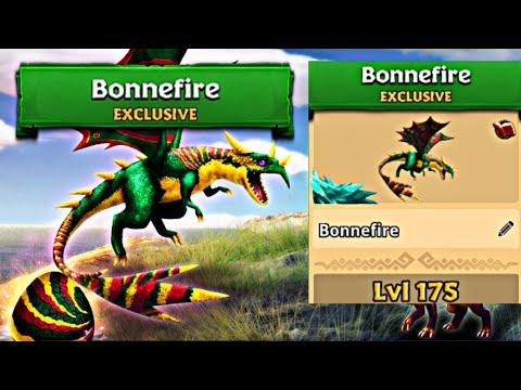 BONNEFIRE MAX LEVEL 175 TITAN MODE - Dragons: Rise of Berk