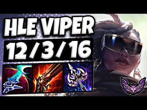 HLE Viper Senna vs Caitlyn [ ADC ] Patch 13.20 Korea Master ✅