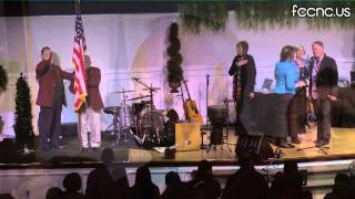 The Isaacs, with Wesley Pritchard - "The Star Spangled Banner" LIVE at "FCC" (HD)
