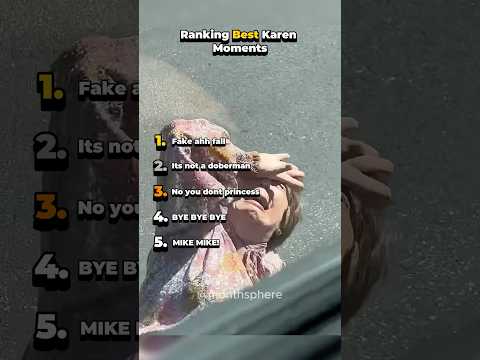 Ranking Best Karen Moments #shorts