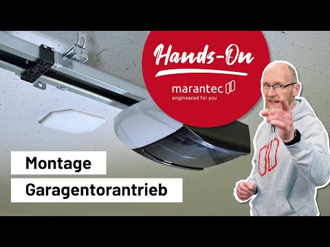 Montage Garagentorantrieb | Marantec Hands-On 🙌