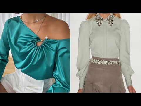 ELEGANTES y SOFISTICADAS BLUSAS en TENDENCIA de MODA 2025
