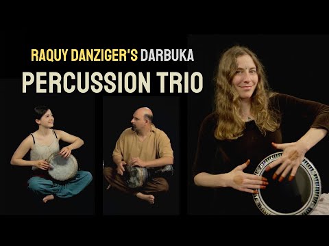 Incredible Drum Trio with Raquy on Darbuka