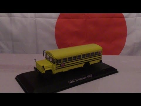Thumbnail for Atlas Editions | GMC B series | 1979 Model School Bus | 1:72 Scale | Review | HD by WiLL, Bus