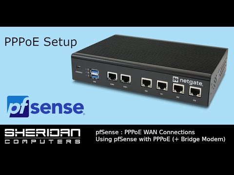 pfSense PPPoE WAN Connection Setup and Configuration