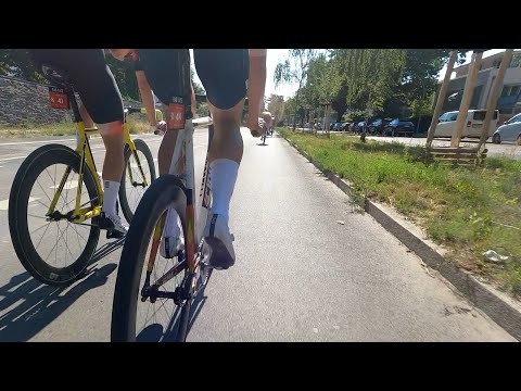 Rad Race Fixed 42 2022 - 29th and a crash !