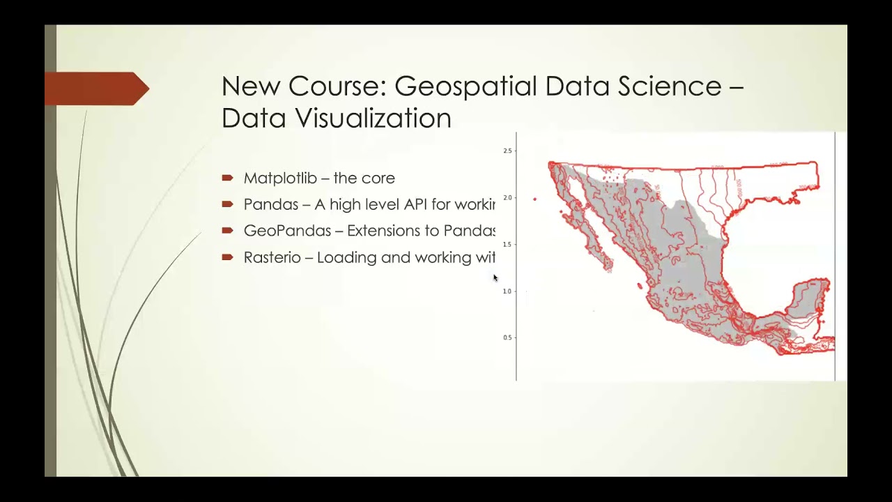 New Course: Geospatial Data Science - Data Visualization