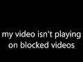 My Youtube Had Blocked On Copyright Grounds