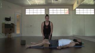 preview picture of video 'Tips for Savasana from Andrea at Moksha Yoga Peterborough'