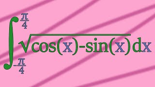 Integrate this square of trig functions