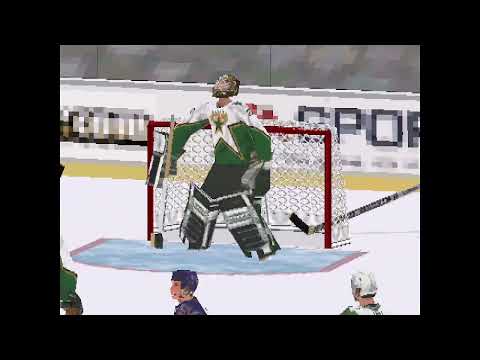 NHL 2001 (playstation 1) Oilers vs Stars