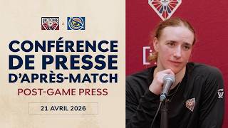 Victoire Conférence de presse d'après-match | MTL@VAN | 21 avril 2026