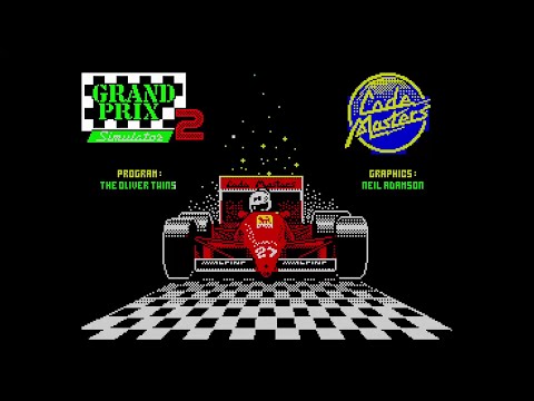 Grand Prix Simulator 2 - Title Screen Music - Sinclair ZX Spectrum