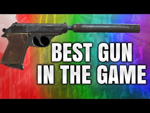Fallout 4 - Best Gun (Pistol) in the Game for any Assassin Stealth Build - The Deliverer - Explained