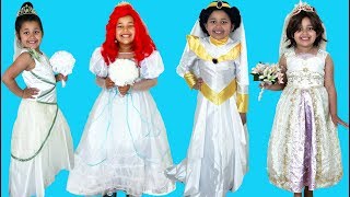 Disney Princess Royal Wedding Dress Up | Halloween Costumes and Toys