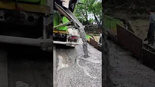 Concrete pavement curing construction process
