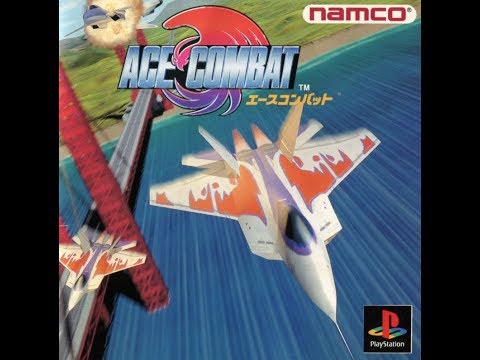Шим играет в Air Combat (1995) на PlayStation Часть Первая