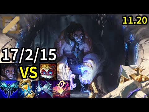 Sylas Mid vs Heimerdinger - KR Master | Patch 11.20