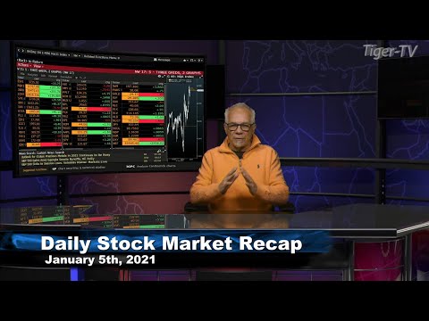 January 5th, Daily Stock Market Recap with Tom O'Brien - 2021