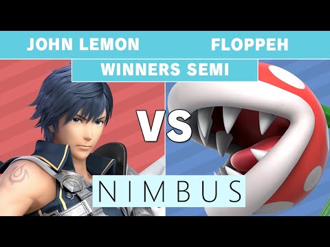 Nimbus 61 - John Lemon (Chrom) vs. EVIL | Floppeh (Pirahna Plant) Winners Semi - Smash Ultimate