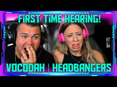 First Time Reaction to Vocodah - Headbangers - Beatbox Video | THE WOLF HUNTERZ Jon and Dolly