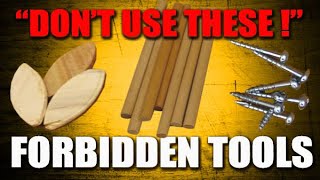 Why they were WRONG about dowels, biscuits and pocket screws.