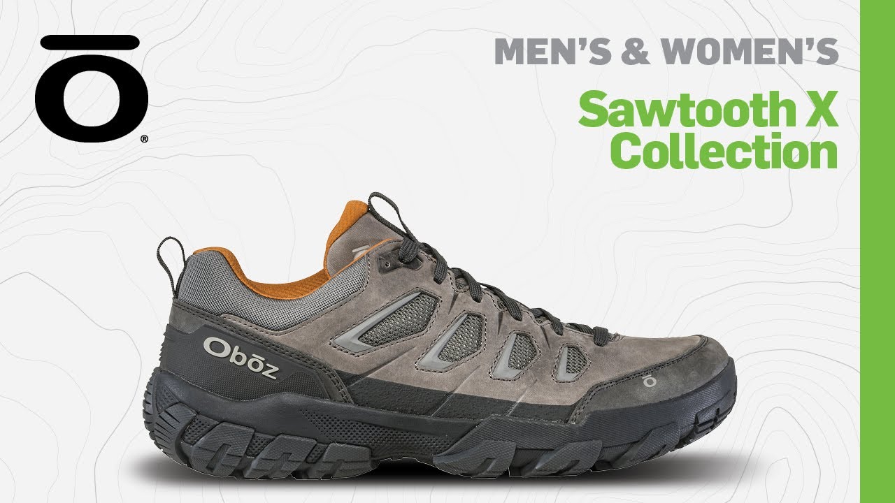 Oboz Men's Sawtooth X Mid Waterproof Hiking Boot (Charcoal