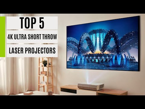 TOP 5 Best 4K Ultra Short Throw Laser Projectors 2023