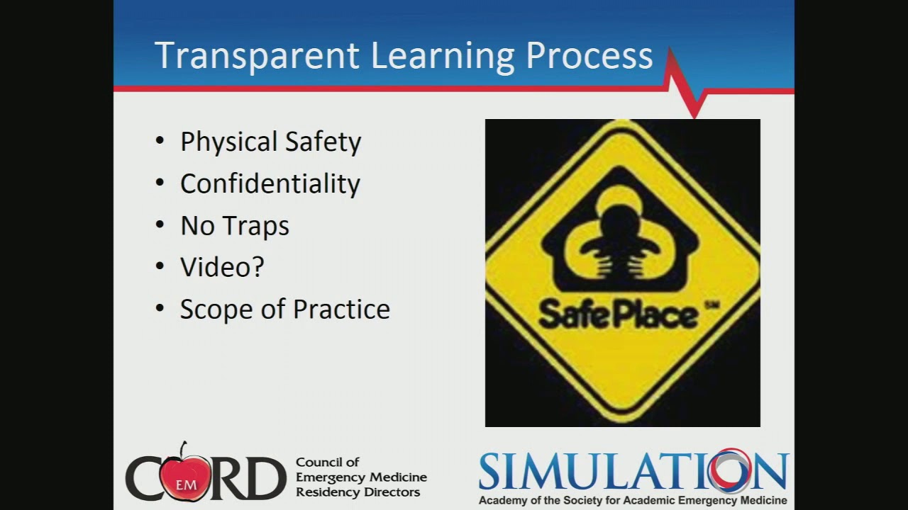 Effective Debriefing With Challenging Learners-A Successful Pre-Brief