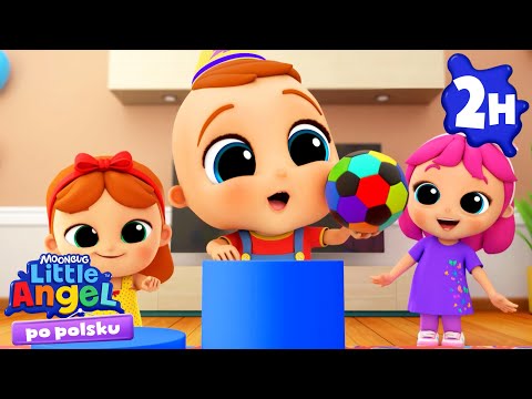 Co jest w pudełku? 🎁| Piosenki Dla Dzieci 👼🏻 Little Angel Po Polsku 2 godziny zabawy!
