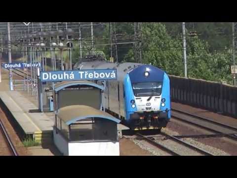 Sysel Vlaku Průjezd trať 010  3.7.2013