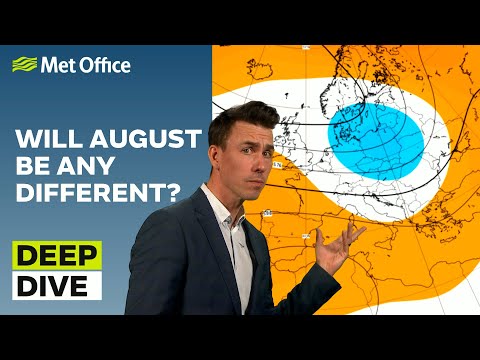 Deep Dive 01/08/2023 – Any signs of summer? – Met Office weekly weather forecast UK