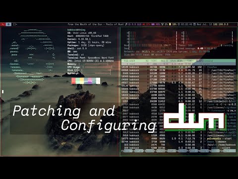Patching and Configuring DWM