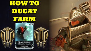 How To Farm Ducats In Warframe For Primed Mods And Loot