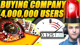 A UNKNOWN $0.1 GAMBLING Penny Stock is BUYING a MULTIMILLION company w/ 4 MILLION Users 😱