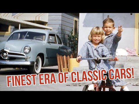 Finest Era of Classic Cars - Nostalgic Photos from the 1950s and 1960s!
