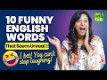 10 Funny English Words That Seem Unreal | Advanced English Vocabulary (Meaning & Example Sentences)