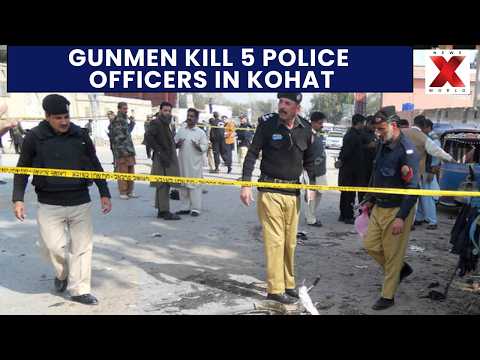 5 police officials killed in Kohat attack as militant violence surges across region  | NewsX World