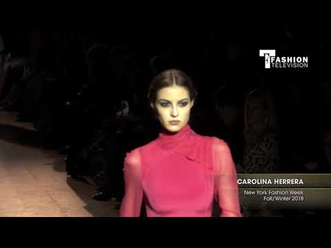 CAROLINA HERRERA New York Fashion Week Fall/Winter 2018