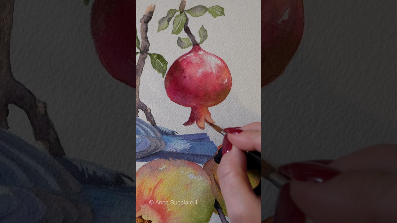 Pomegranate 🍎 in 3 layers 💕