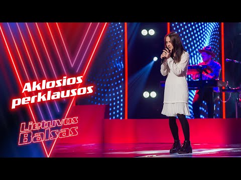 Vaida Deksnytė - Play Dead | Blind Auditions | The Voice of Lithuania S8