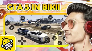 Bikii Cloud Game GTA 5 | How to Play GTA 5 in MOBILE - 15 MINUTES FREE EVERYDAY- CLOUD GAMING